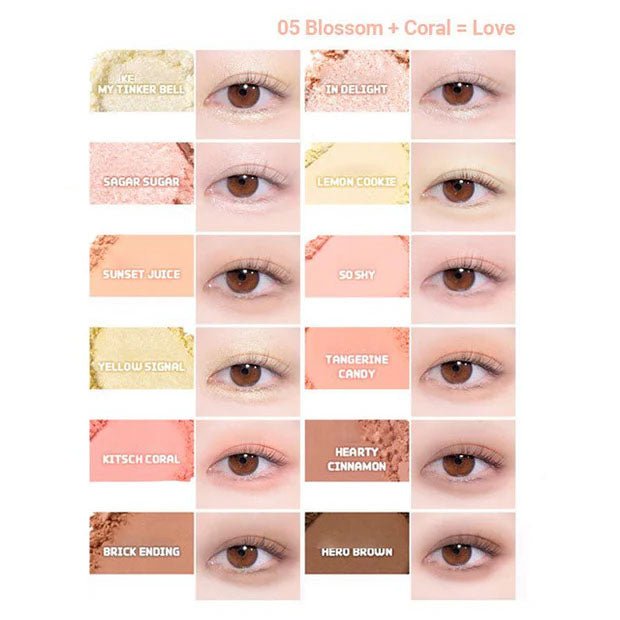 Buy Colorgram Pin Point Eyeshadow Palette 9.9g at Lila Beauty - Korean and Japanese Beauty Skincare and Makeup Cosmetics