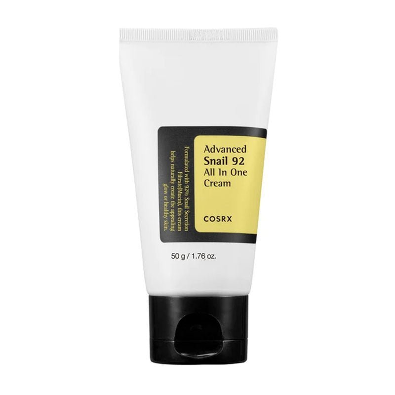 Buy Cosrx Advanced Snail 92 All In One Cream Tube Mini 50g at Lila Beauty - Korean and Japanese Beauty Skincare and Makeup Cosmetics