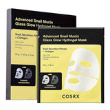 Buy Cosrx Advanced Snail Mucin Glass Glow Hydrogel Mask at Lila Beauty - Korean and Japanese Beauty Skincare and Makeup Cosmetics