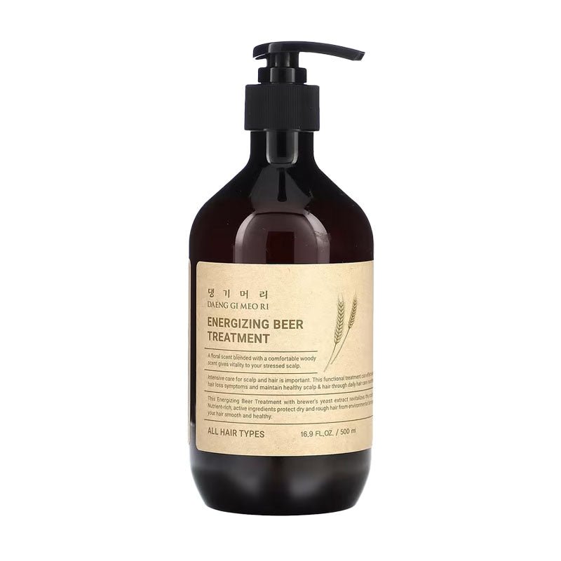 Buy Daeng Gi Meo Ri Energizing Beer Shampoo & Treatment 500ml at Lila Beauty - Korean and Japanese Beauty Skincare and Makeup Cosmetics