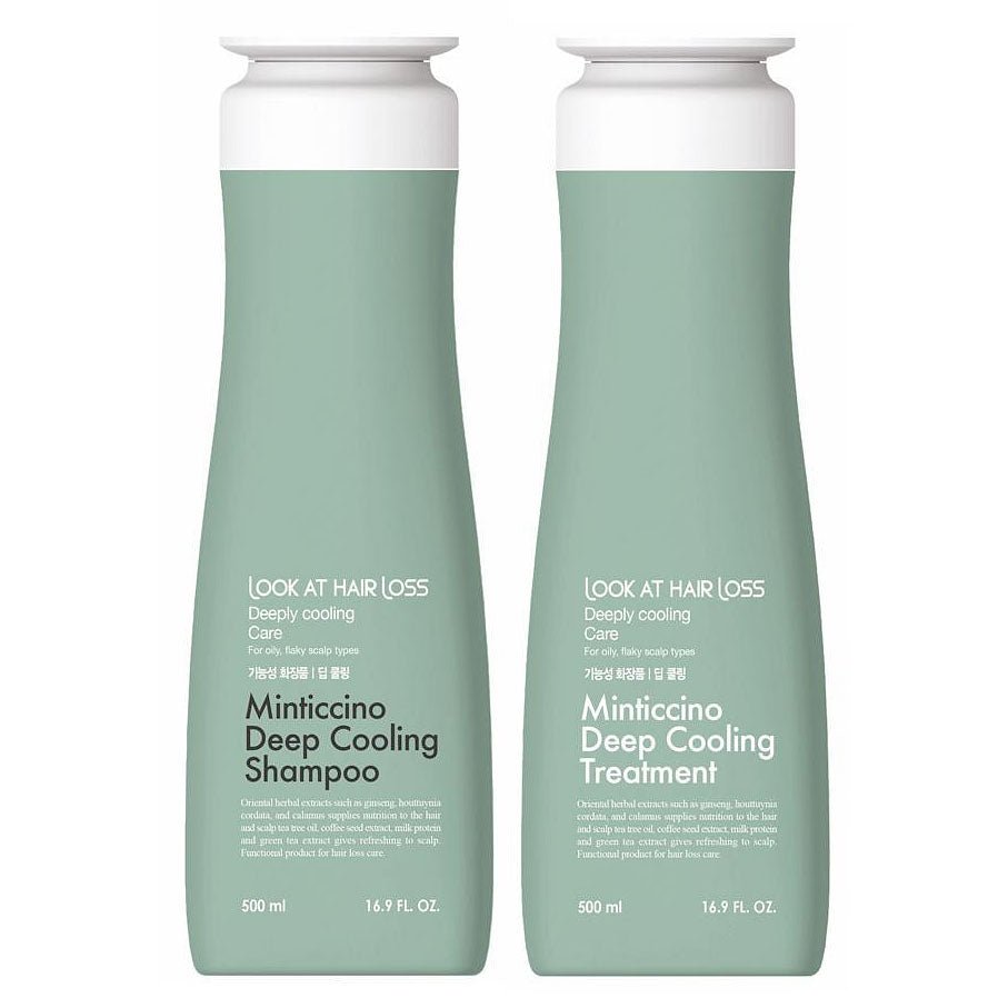 Buy Daeng Gi Meo Ri Look At Hair Loss Minticcino Deep Cooling Shampoo OR Treatment 500ml at Lila Beauty - Korean and Japanese Beauty Skincare and Makeup Cosmetics