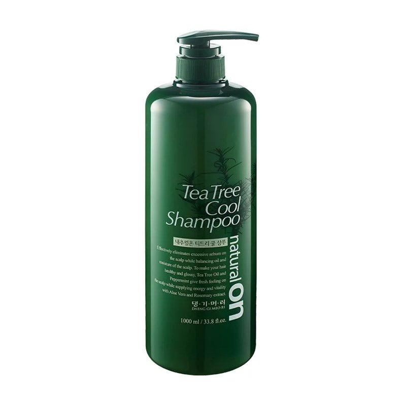 Buy Daeng Gi Meo Ri Naturalon Tea Tree Cool Shampoo or Treatment 1000ml at Lila Beauty - Korean and Japanese Beauty Skincare and Makeup Cosmetics