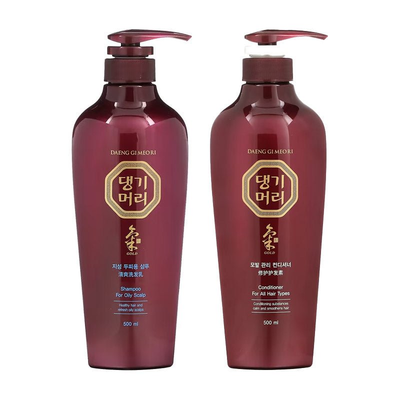 Buy Daeng Gi Meo Ri Shampoo For Damaged Hair or Oily Scalp & Conditioner 500ml at Lila Beauty - Korean and Japanese Beauty Skincare and Makeup Cosmetics
