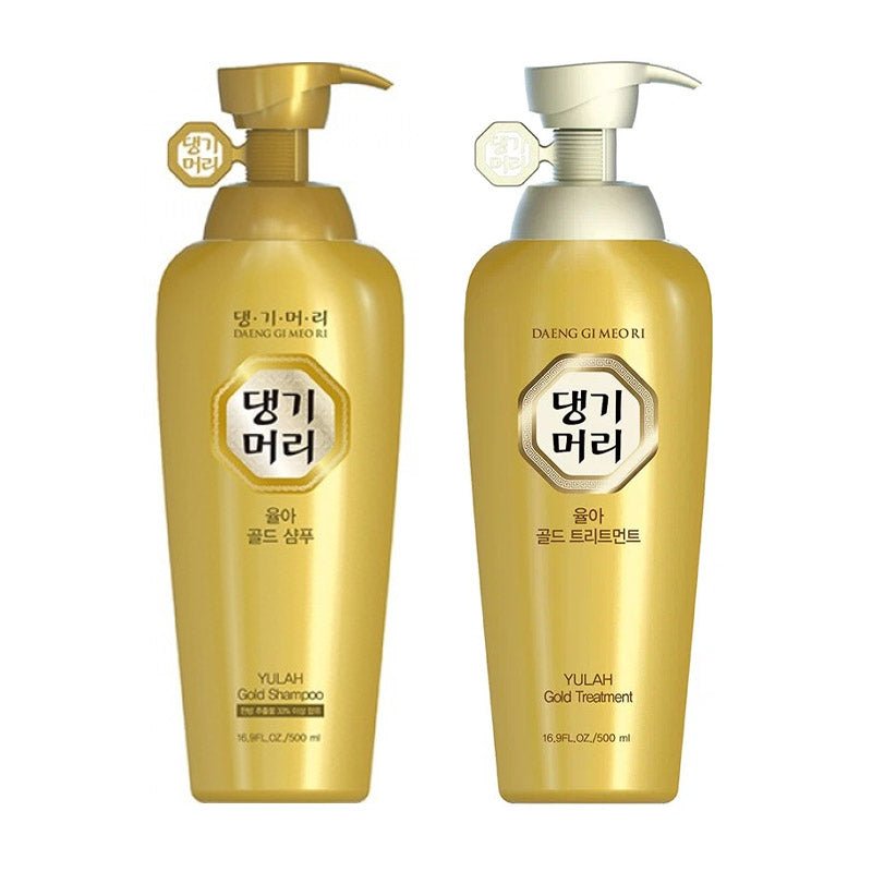 Buy Daeng Gi Meo Ri Yulah Gold Shampoo or Treatment 500ml at Lila Beauty - Korean and Japanese Beauty Skincare and Makeup Cosmetics