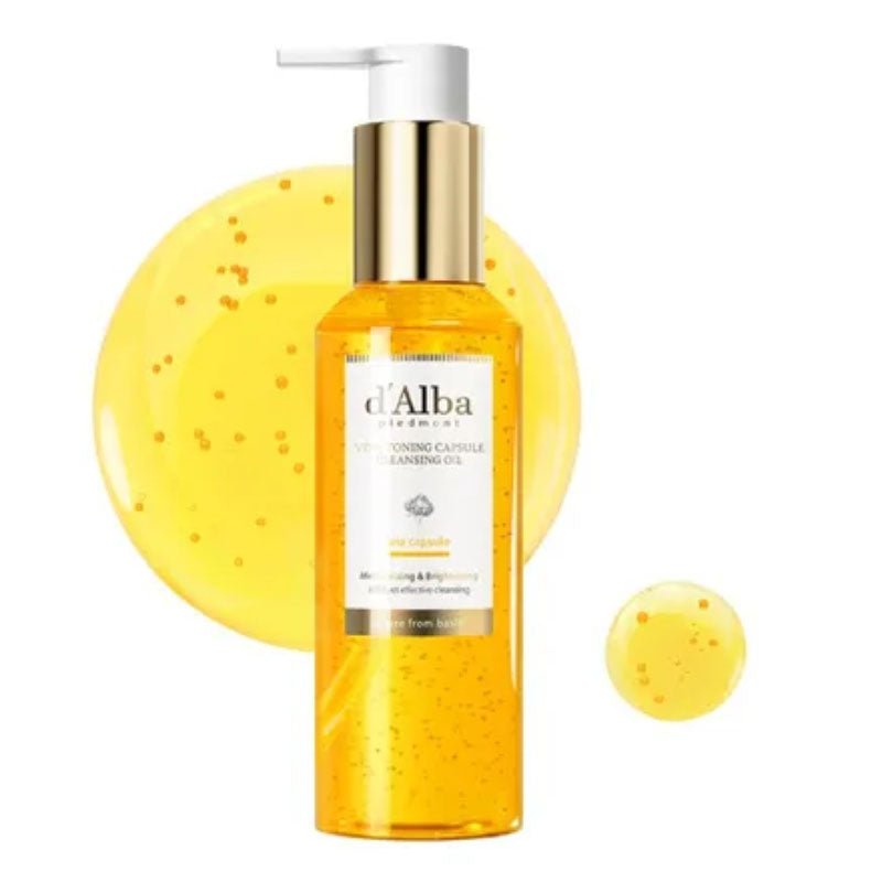 Buy d'Alba Vita Toning Capsule Cleansing Oil 150ml at Lila Beauty - Korean and Japanese Beauty Skincare and Makeup Cosmetics