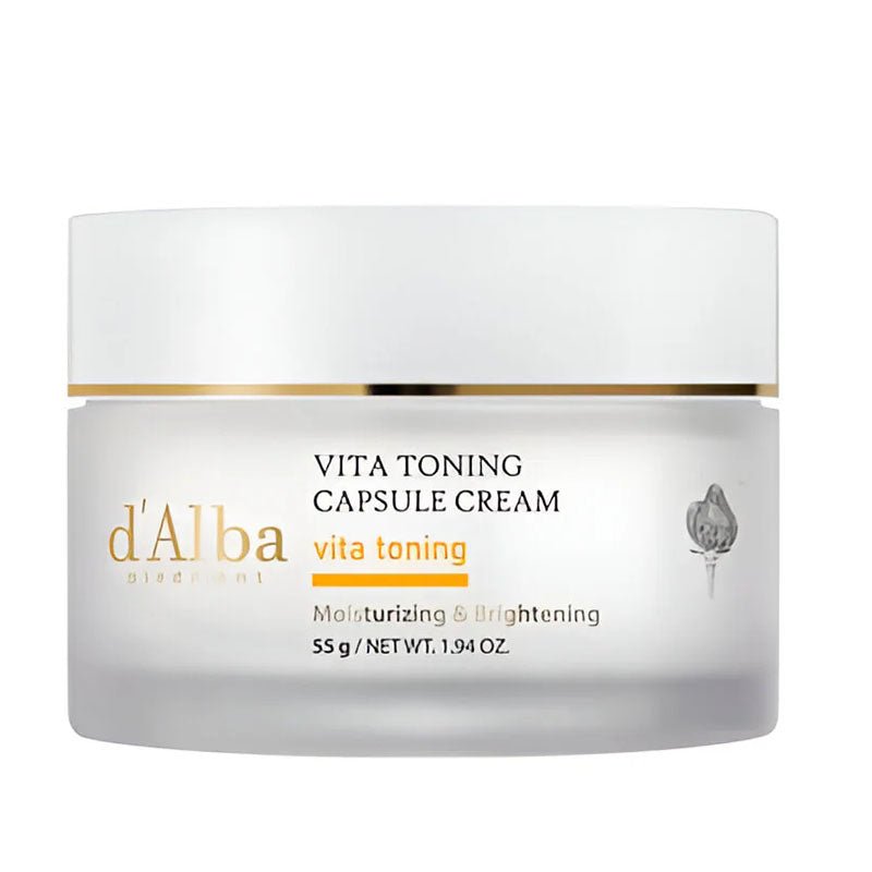 Buy d'Alba Vita Toning Capsule Cream 55g at Lila Beauty - Korean and Japanese Beauty Skincare and Makeup Cosmetics