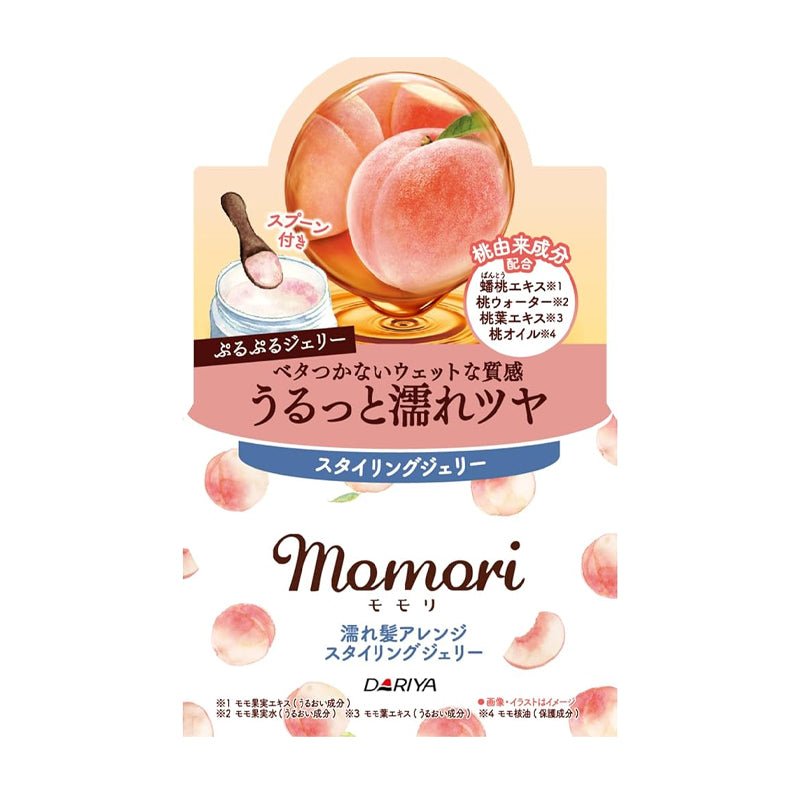 Buy Dariya Momori Peach Wet Hair Styling Jelly 100g at Lila Beauty - Korean and Japanese Beauty Skincare and Makeup Cosmetics