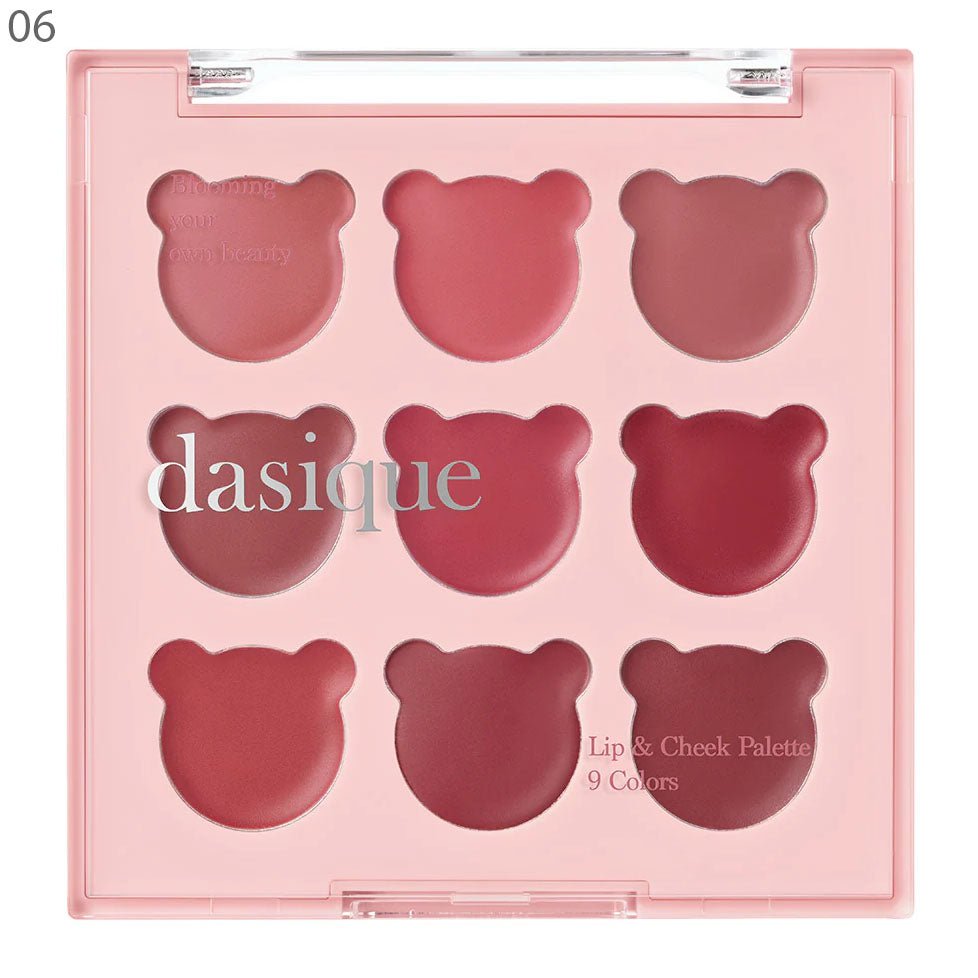 Buy Dasique Mood Painting Lip & Cheek Palette (Teddy Bear) 5g at Lila Beauty - Korean and Japanese Beauty Skincare and Makeup Cosmetics