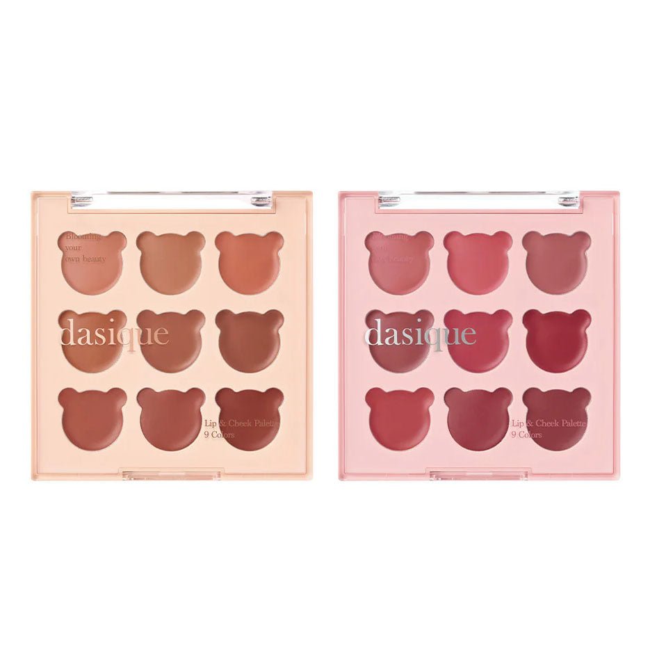 Buy Dasique Mood Painting Lip & Cheek Palette (Teddy Bear) 5g at Lila Beauty - Korean and Japanese Beauty Skincare and Makeup Cosmetics