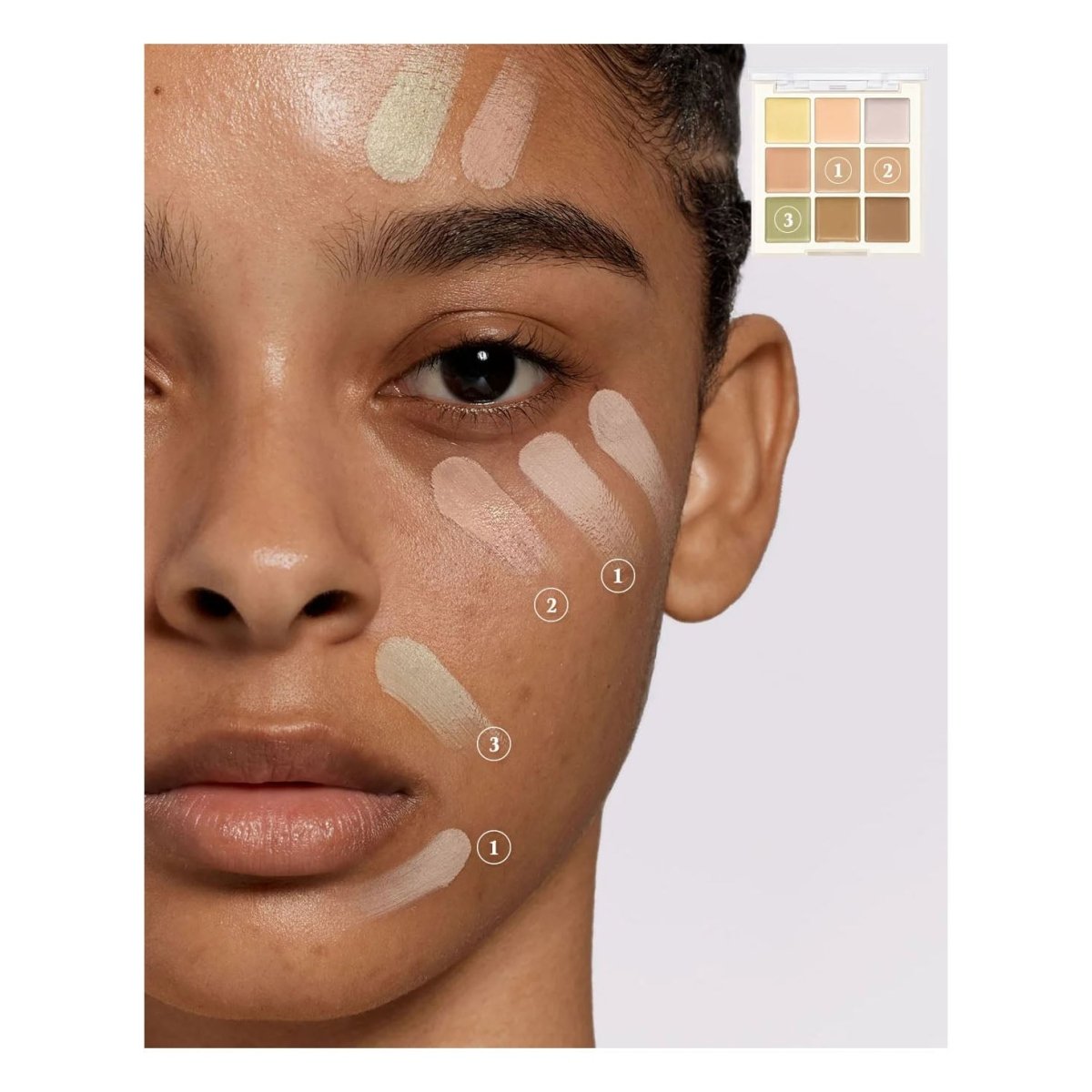 Buy Dasique Pro Concealer Palette 9g at Lila Beauty - Korean and Japanese Beauty Skincare and Makeup Cosmetics