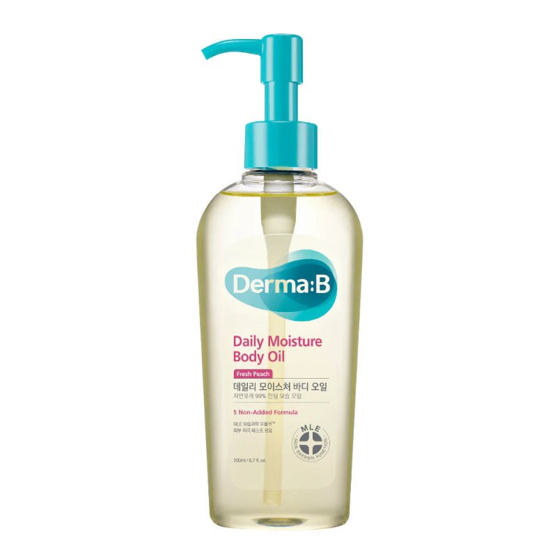 Buy Derma B Daily Moisture Body Oil 200ml at Lila Beauty - Korean and Japanese Beauty Skincare and Makeup Cosmetics