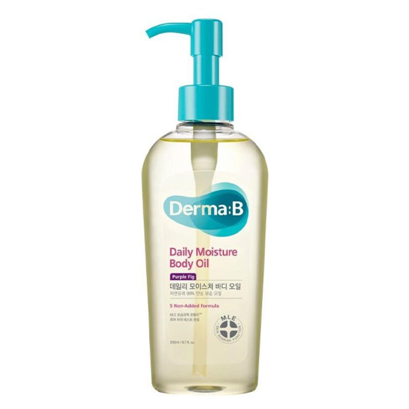 Buy Derma B Daily Moisture Body Oil 200ml at Lila Beauty - Korean and Japanese Beauty Skincare and Makeup Cosmetics