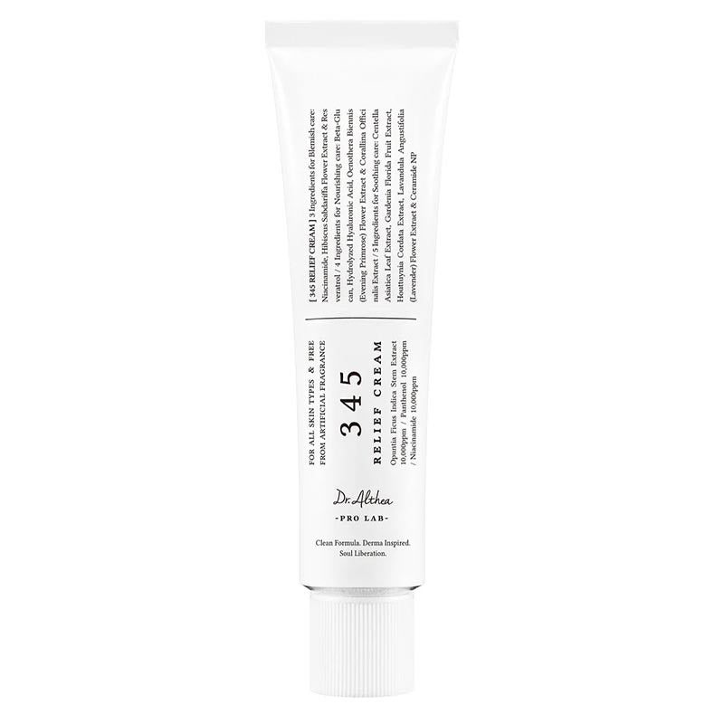 Buy Dr. Althea 345 Relief Cream 50ml at Lila Beauty - Korean and Japanese Beauty Skincare and Makeup Cosmetics