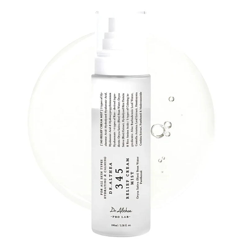 Buy Dr. Althea 345 Relief Cream Mist 100ml at Lila Beauty - Korean and Japanese Beauty Skincare and Makeup Cosmetics