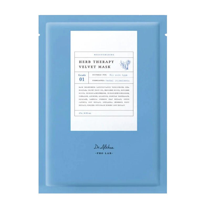 Buy Dr. Althea Herb Therapy Velvet Mask 27g at Lila Beauty - Korean and Japanese Beauty Skincare and Makeup Cosmetics