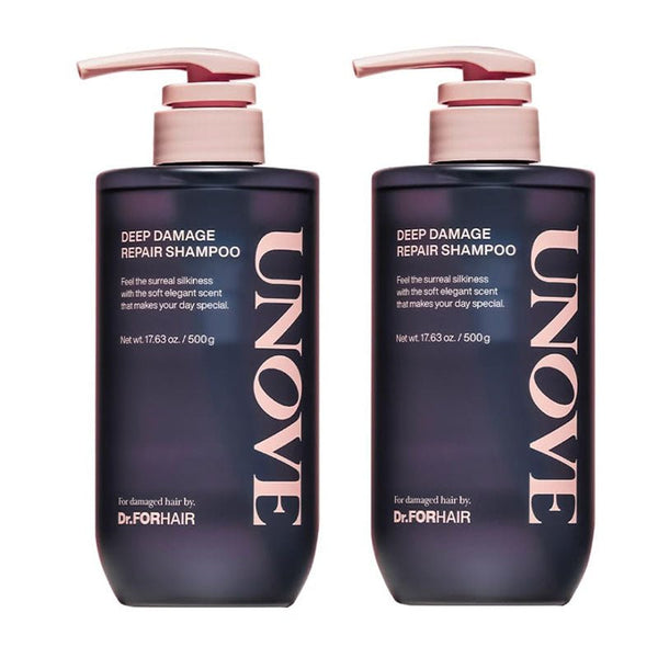 Dr. For Hair Unove Deep Damage Shampoo Double Set - Korean Hair Care