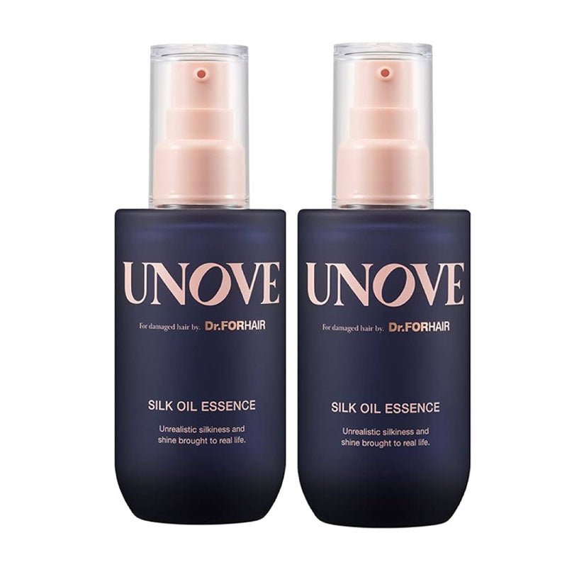 Buy Dr. For Hair Unove Silk Oil Essence Warm Petals Set (2pcs) [70ml + 70ml] at Lila Beauty - Korean and Japanese Beauty Skincare and Makeup Cosmetics