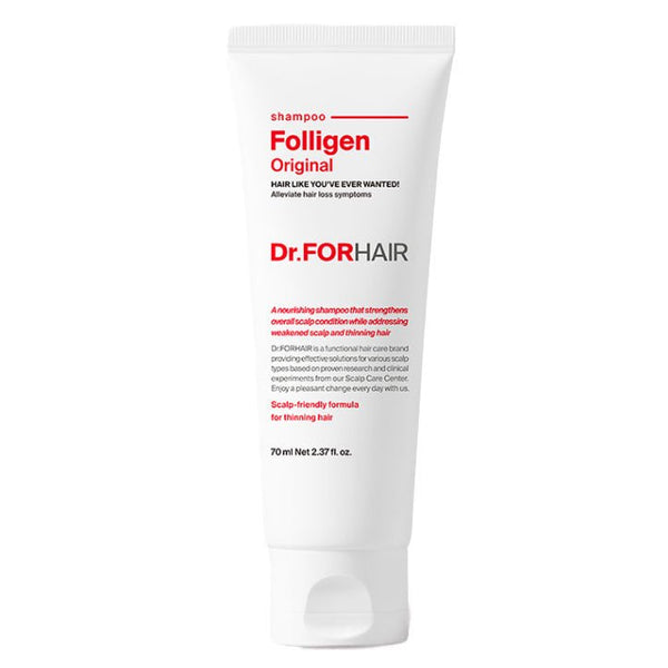 Buy Dr.For Hair Folligen Original Shampoo Mini 70ml at Lila Beauty - Korean and Japanese Beauty Skincare and Makeup Cosmetics