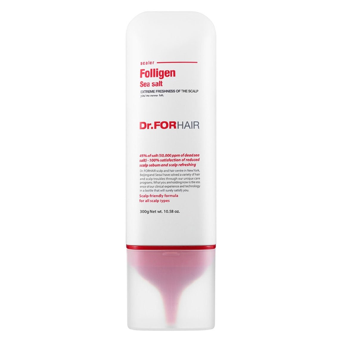 Buy Dr.For Hair Folligen Sea Salt Scaler 300g at Lila Beauty - Korean and Japanese Beauty Skincare and Makeup Cosmetics