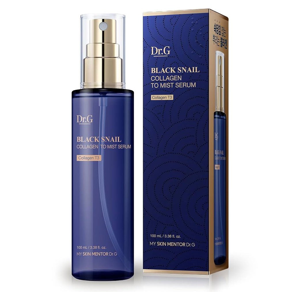 Buy Dr.G Black Snail Collagen To Mist Serum 100ml at Lila Beauty - Korean and Japanese Beauty Skincare and Makeup Cosmetics