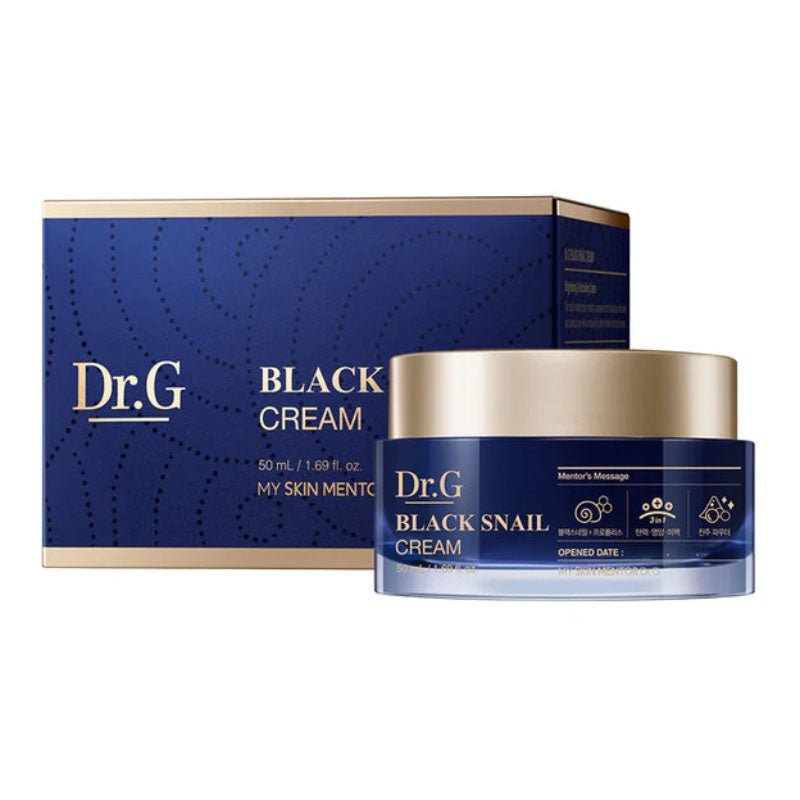Buy Dr.G Black Snail Cream 50ml at Lila Beauty - Korean and Japanese Beauty Skincare and Makeup Cosmetics