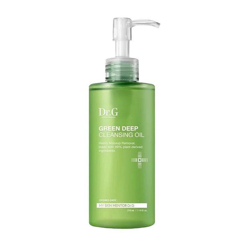 Buy Dr.G Green Deep Cleansing Oil 210ml at Lila Beauty - Korean and Japanese Beauty Skincare and Makeup Cosmetics