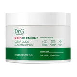 Buy Dr.G R.E.D Blemish Clear Quick Soothing Pads (70pcs) at Lila Beauty - Korean and Japanese Beauty Skincare and Makeup Cosmetics