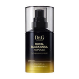 Buy Dr.G Royal Black Snail Ampoule 30ml at Lila Beauty - Korean and Japanese Beauty Skincare and Makeup Cosmetics