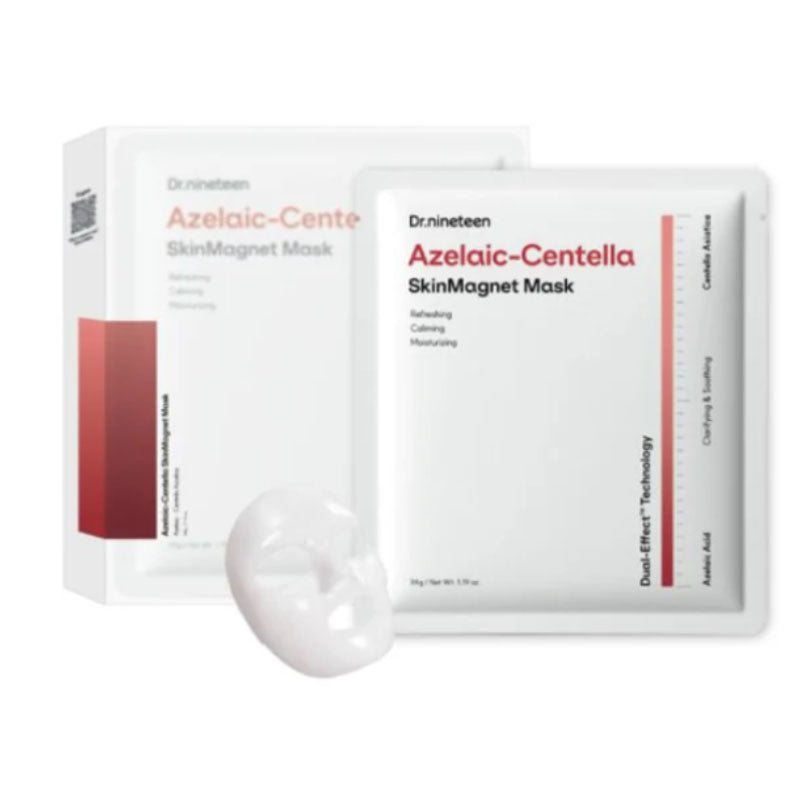 Buy Dr.nineteen Azelaic-Centella Skin Magnet Mask 34g at Lila Beauty - Korean and Japanese Beauty Skincare and Makeup Cosmetics