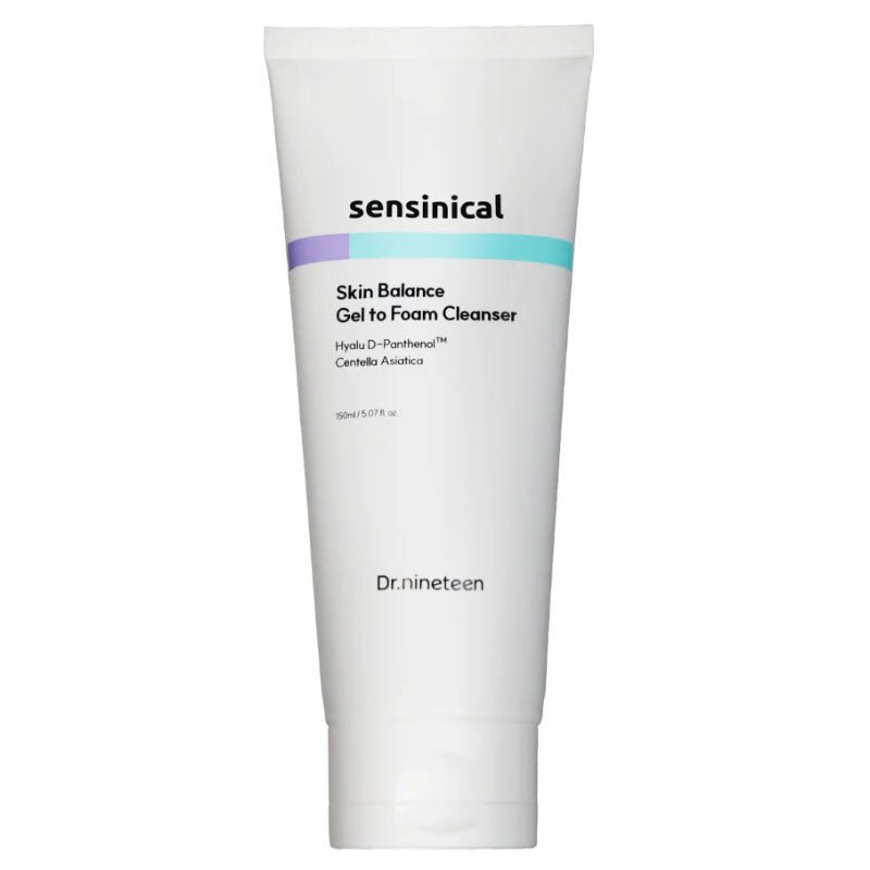Buy Dr.nineteen Sensinical Skin Balance Gel to Foam Cleanser 150ml at Lila Beauty - Korean and Japanese Beauty Skincare and Makeup Cosmetics