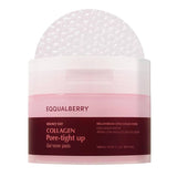 Buy Eqqualberry Collagen Pore Tight Up Gel Toner Pads (60 sheets) at Lila Beauty - Korean and Japanese Beauty Skincare and Makeup Cosmetics
