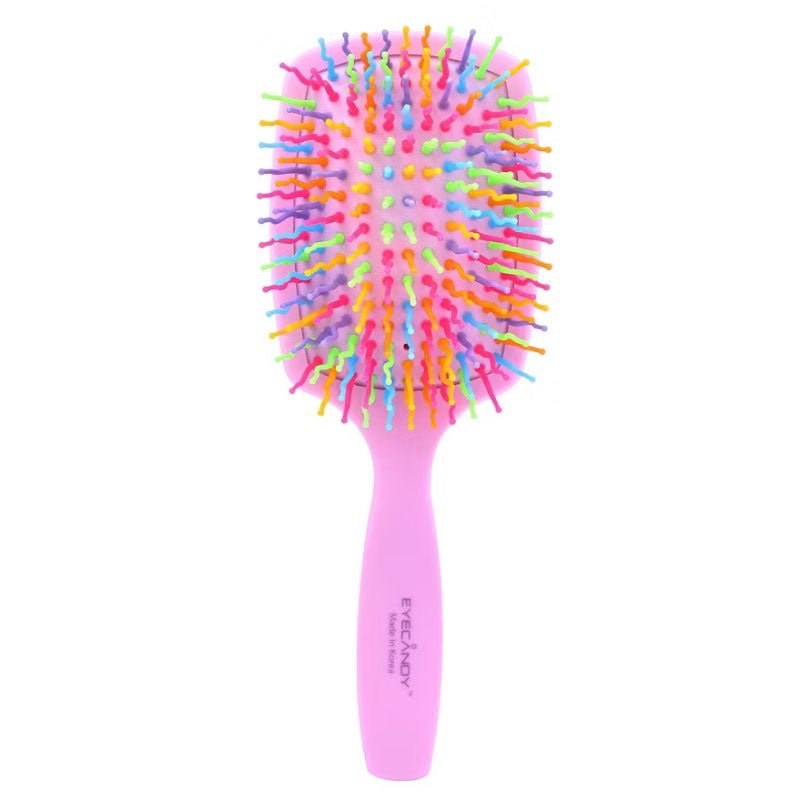 Buy Eyecandy Rainbow Volume S Paddle Brush (Light Purple) at Lila Beauty - Korean and Japanese Beauty Skincare and Makeup Cosmetics