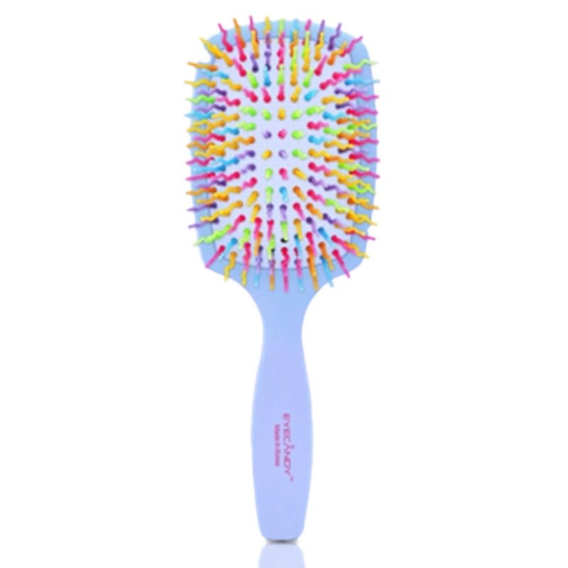 Buy Eyecandy Rainbow Volume S Paddle Brush (Sky Blue) at Lila Beauty - Korean and Japanese Beauty Skincare and Makeup Cosmetics