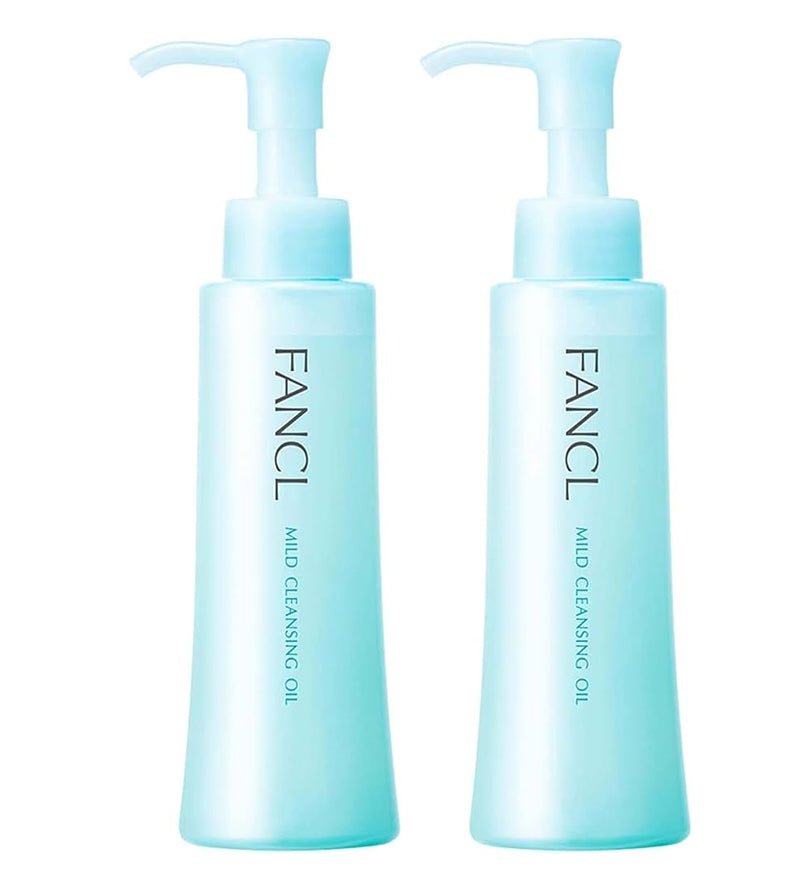 Buy Fancl Mild Cleansing Oil Twin Pack 120ml (2 pcs) at Lila Beauty - Korean and Japanese Beauty Skincare and Makeup Cosmetics