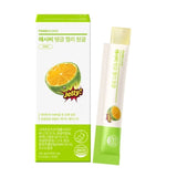 Buy Foodology ACV Jelly (Green Tangerine) 1 Box (10 Sticks) at Lila Beauty - Korean and Japanese Beauty Skincare and Makeup Cosmetics