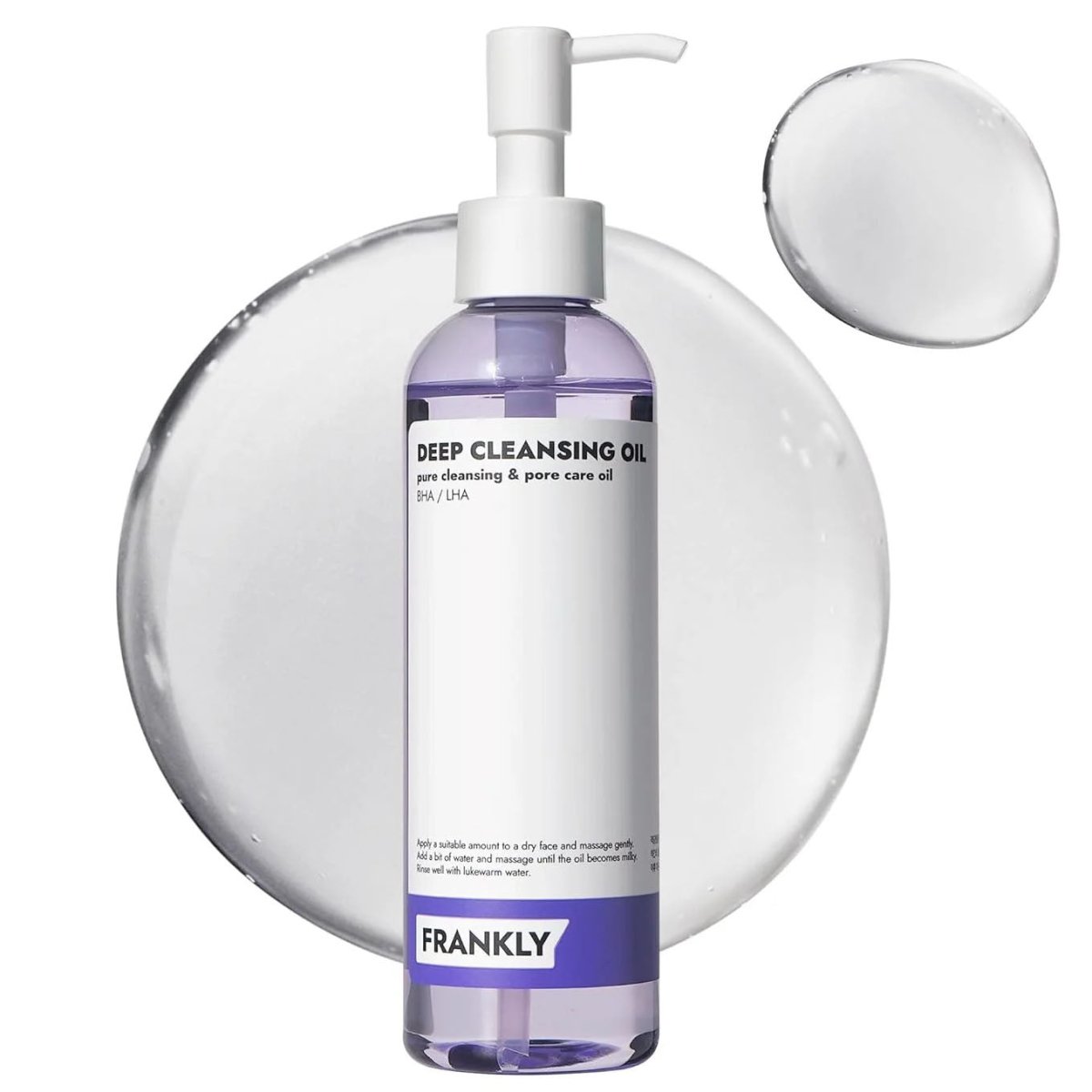 Buy Frankly Deep Cleansing Oil 200ml at Lila Beauty - Korean and Japanese Beauty Skincare and Makeup Cosmetics