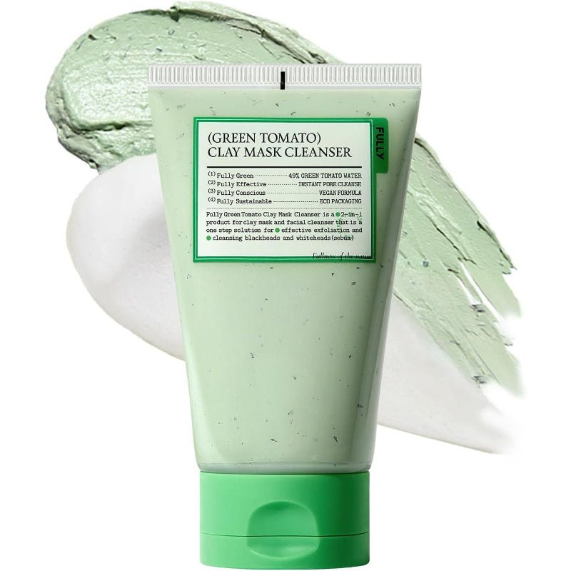 Buy Fully Green Tomato Clay Mask Cleanser 120ml at Lila Beauty - Korean and Japanese Beauty Skincare and Makeup Cosmetics
