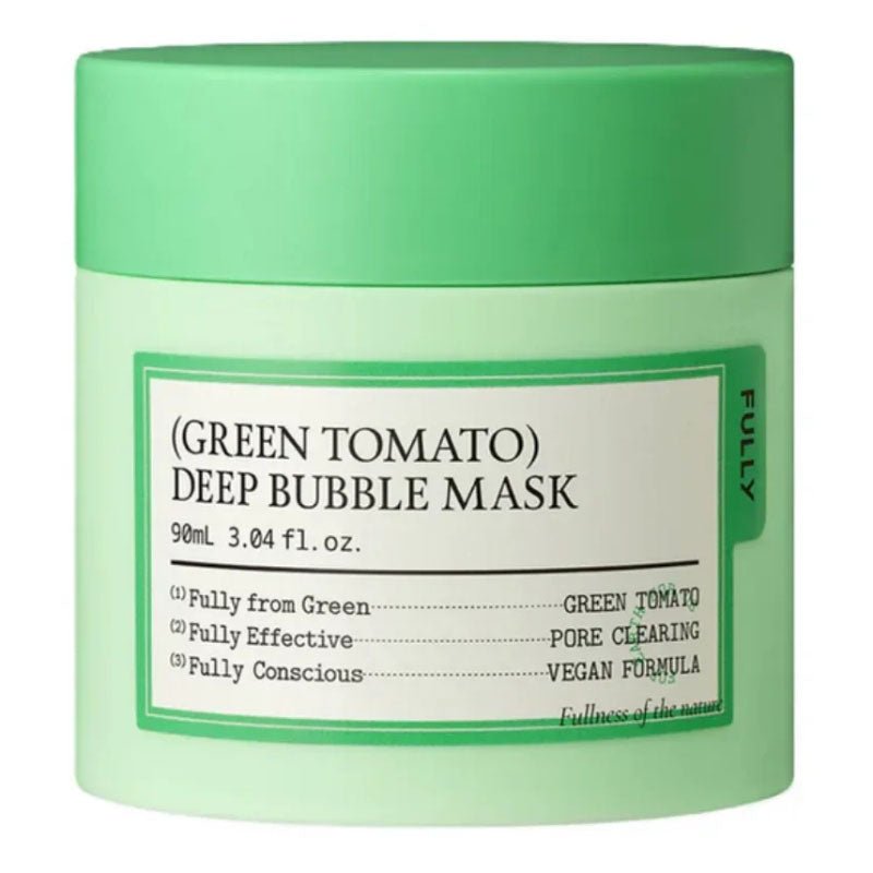 Buy Fully Green Tomato Deep Bubble Mask 90ml at Lila Beauty - Korean and Japanese Beauty Skincare and Makeup Cosmetics