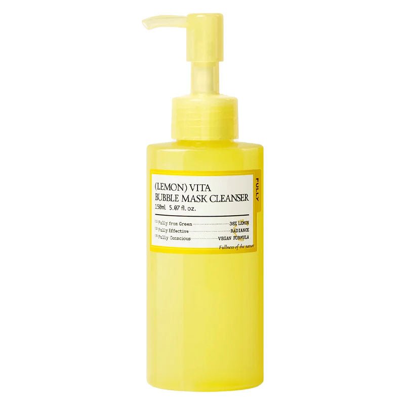 Buy Fully Lemon Vita Bubble Mask Cleanser 150ml at Lila Beauty - Korean and Japanese Beauty Skincare and Makeup Cosmetics