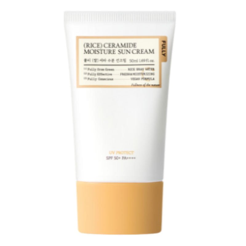 Buy Fully Rice Ceramide Moisture Sun Cream 50ml at Lila Beauty - Korean and Japanese Beauty Skincare and Makeup Cosmetics