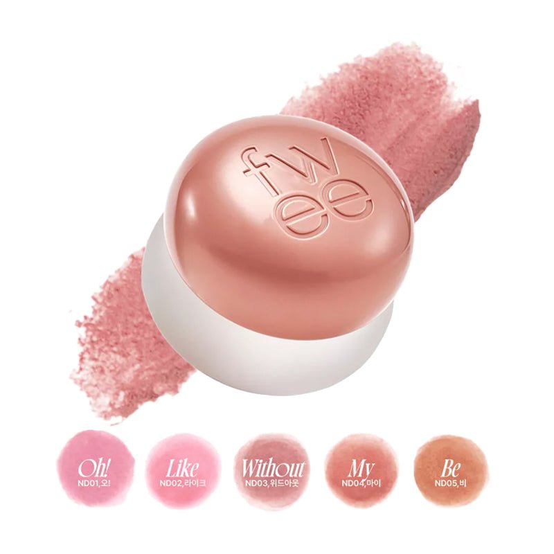 Buy Fwee Lip & Cheek Blurry Pudding Pot 5g at Lila Beauty - Korean and Japanese Beauty Skincare and Makeup Cosmetics