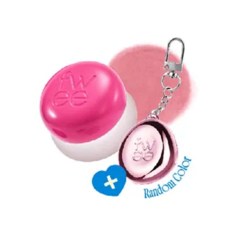 Buy Fwee Lip & Cheek Blurry Pudding Pot With Pendant Keyring 5g at Lila Beauty - Korean and Japanese Beauty Skincare and Makeup Cosmetics
