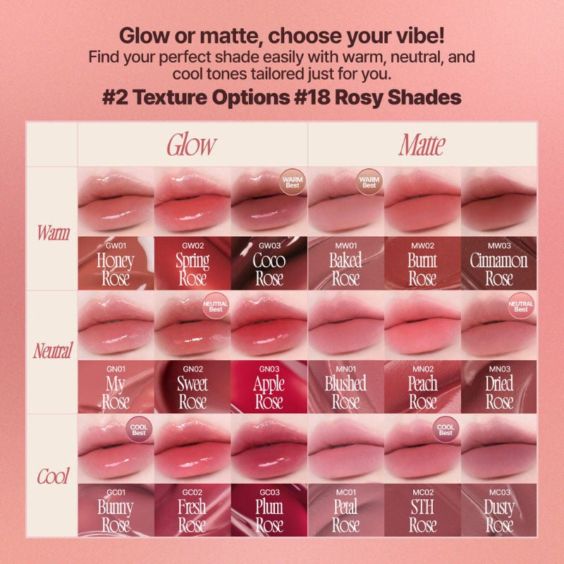 Buy Fwee Rose Obsession Stay-Fit Lip Tint 4ml at Lila Beauty - Korean and Japanese Beauty Skincare and Makeup Cosmetics