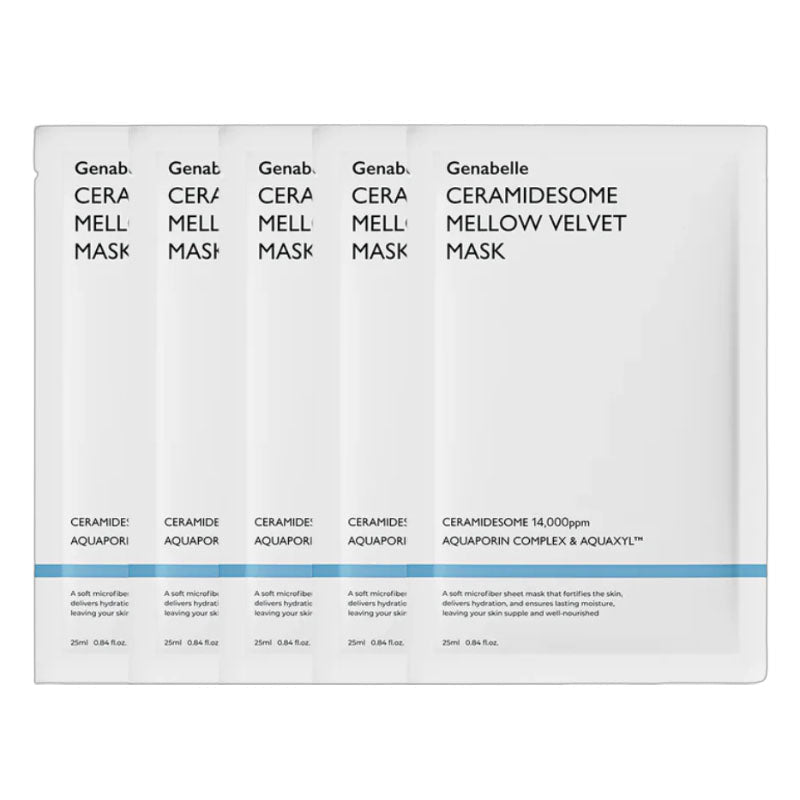 Buy Genabelle Ceramidesome Mellow Velvet Mask 25ml at Lila Beauty - Korean and Japanese Beauty Skincare and Makeup Cosmetics