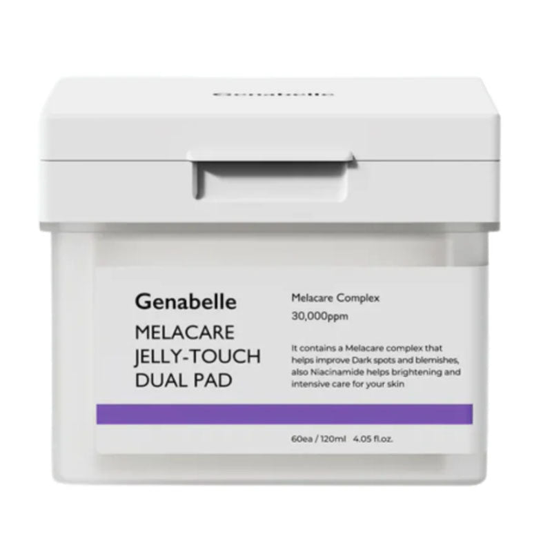 Buy Genabelle Melacare Jelly-Touch Dual Pad (60 Pads) at Lila Beauty - Korean and Japanese Beauty Skincare and Makeup Cosmetics