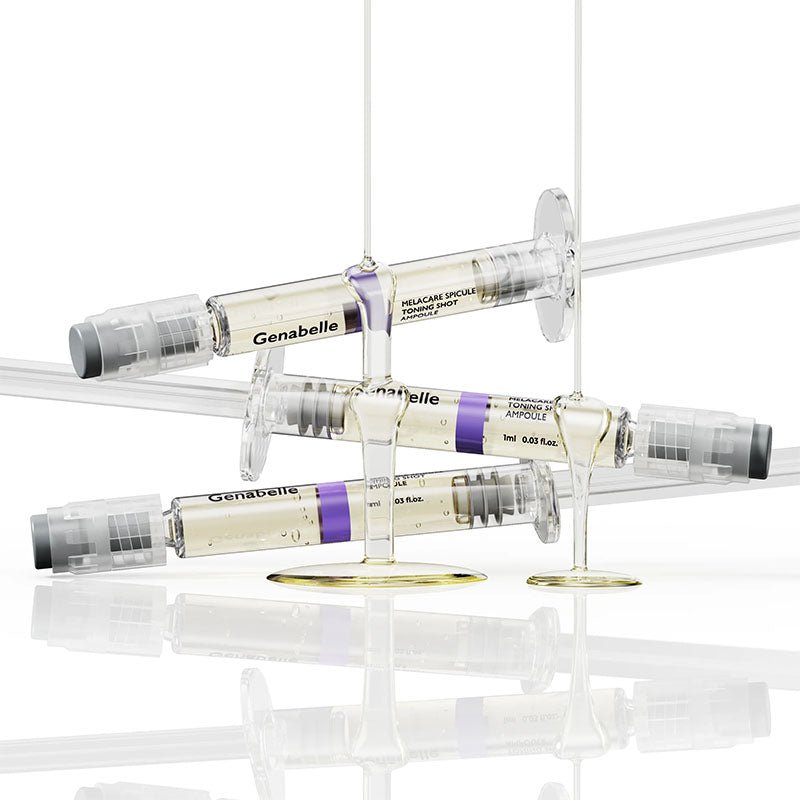 Buy Genabelle Melacare Spicule Toning Shot Ampoule (1ml * 3ea) at Lila Beauty - Korean and Japanese Beauty Skincare and Makeup Cosmetics