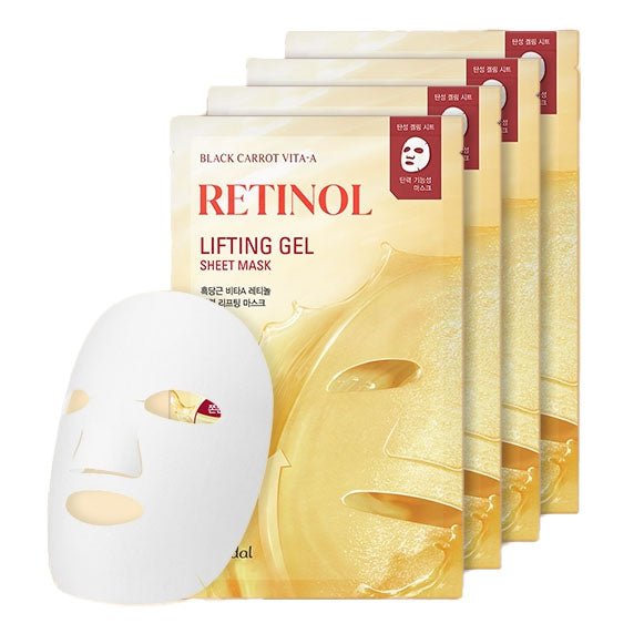 Buy Goodal Black Carrot Vita - A Retinol Lifting Gel Sheet Mask 30g at Lila Beauty - Korean and Japanese Beauty Skincare and Makeup Cosmetics