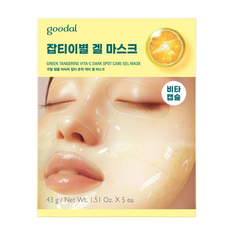 Buy Goodal Green Tangerine Vita-C Dark Spot Care Gel Mask 43g at Lila Beauty - Korean and Japanese Beauty Skincare and Makeup Cosmetics