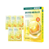 Buy Goodal Green Tangerine Vita-C Dark Spot Care Serum Sheet Mask Alpha 27g at Lila Beauty - Korean and Japanese Beauty Skincare and Makeup Cosmetics