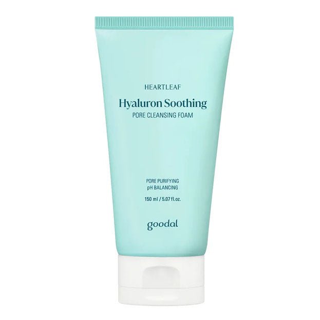 Buy Goodal Houttuynia Cordata Hyaluron Soothing Pore Cleansing Foam 150ml at Lila Beauty - Korean and Japanese Beauty Skincare and Makeup Cosmetics